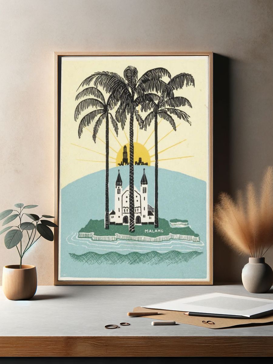 Gezicht op het eiland Malang. — room view 2