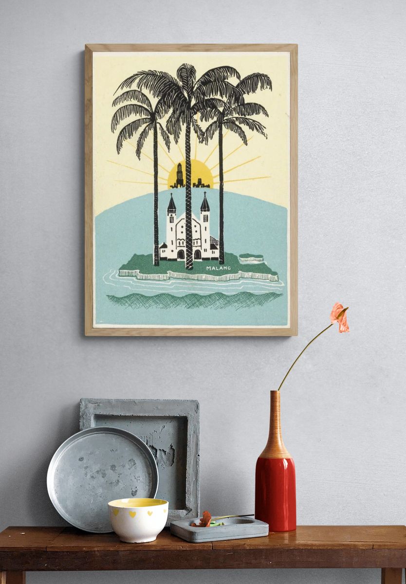 Gezicht op het eiland Malang. — room view 3