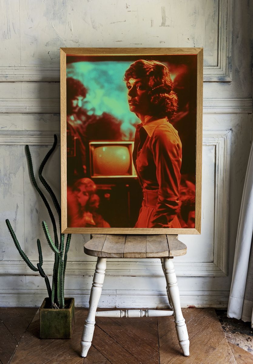 Retro TV Portrait Poster. room preview