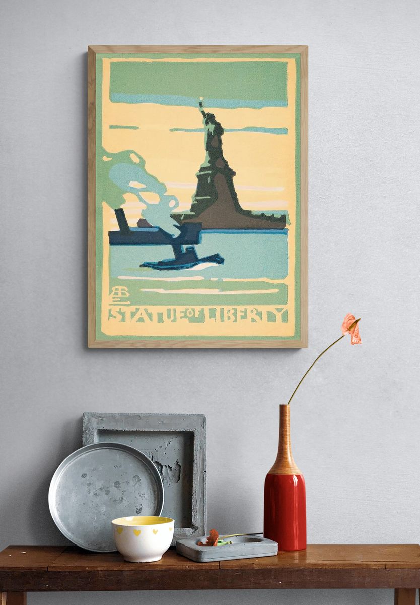 Statue Liberty (1916) Postcards: New. — room view 3
