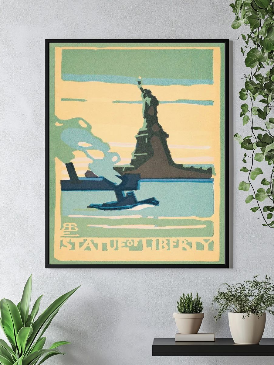Statue Liberty (1916) Postcards: New. — room view 4