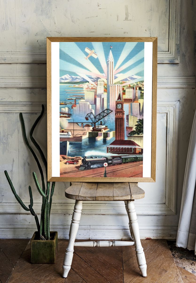Seattle, Glamour City Washington, east. room preview
