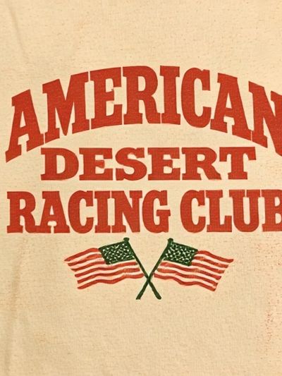 American Desert Racing Club Vintage Poster.