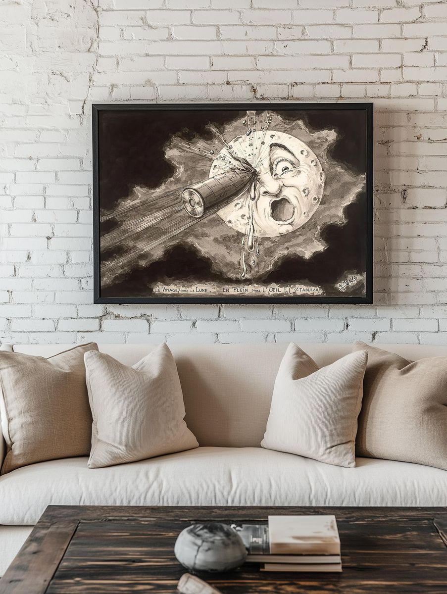 Le voyage dans la lune. — room view 1