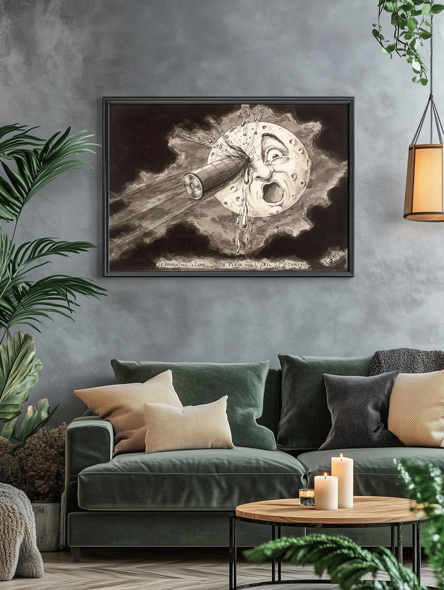 Le voyage dans la lune. — room view 4