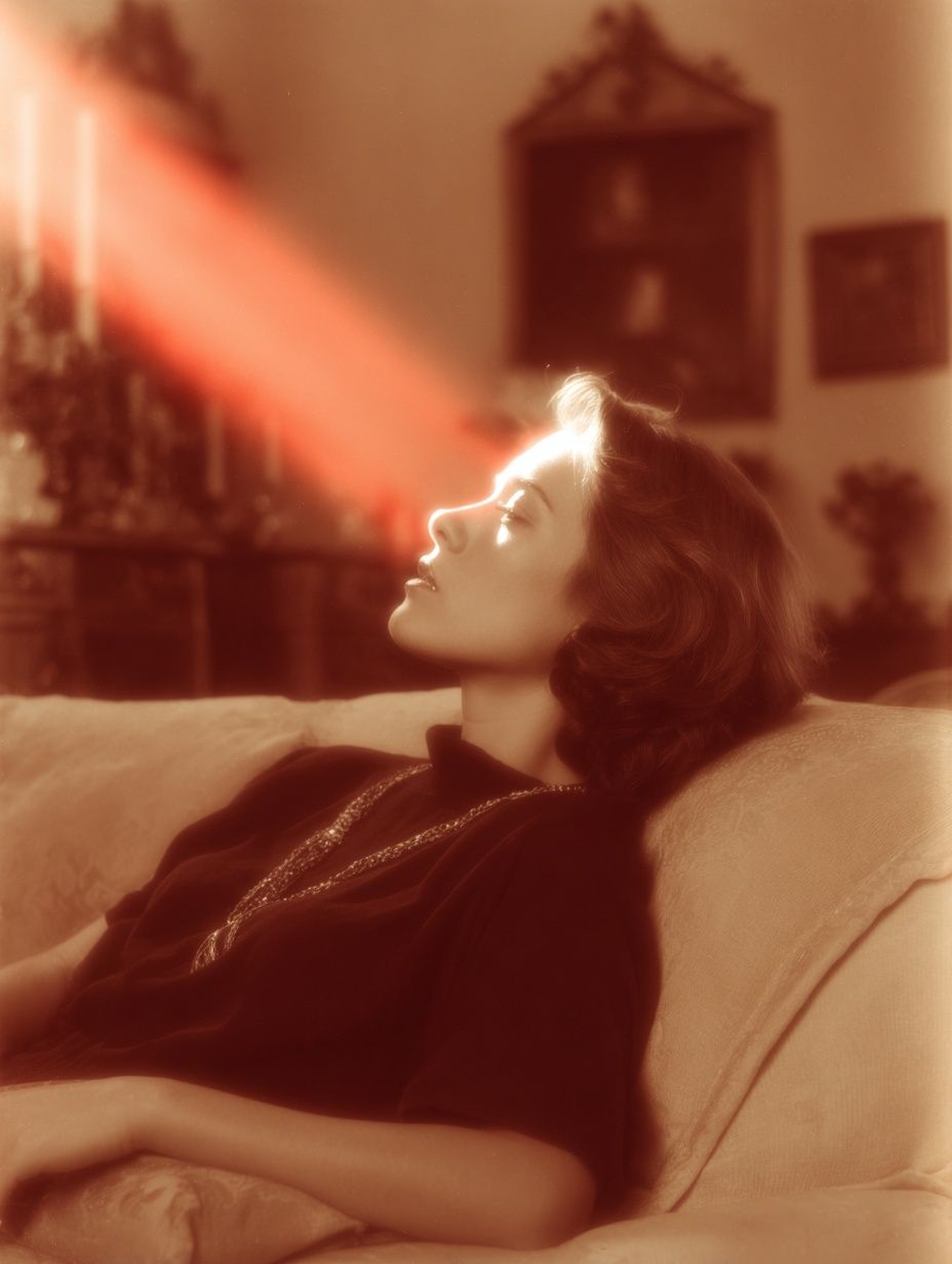 Radiant Woman — Vintage Print. poster detail