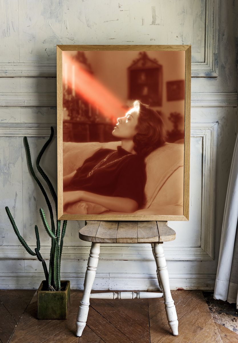 Radiant Woman — Vintage Print. — room view 1