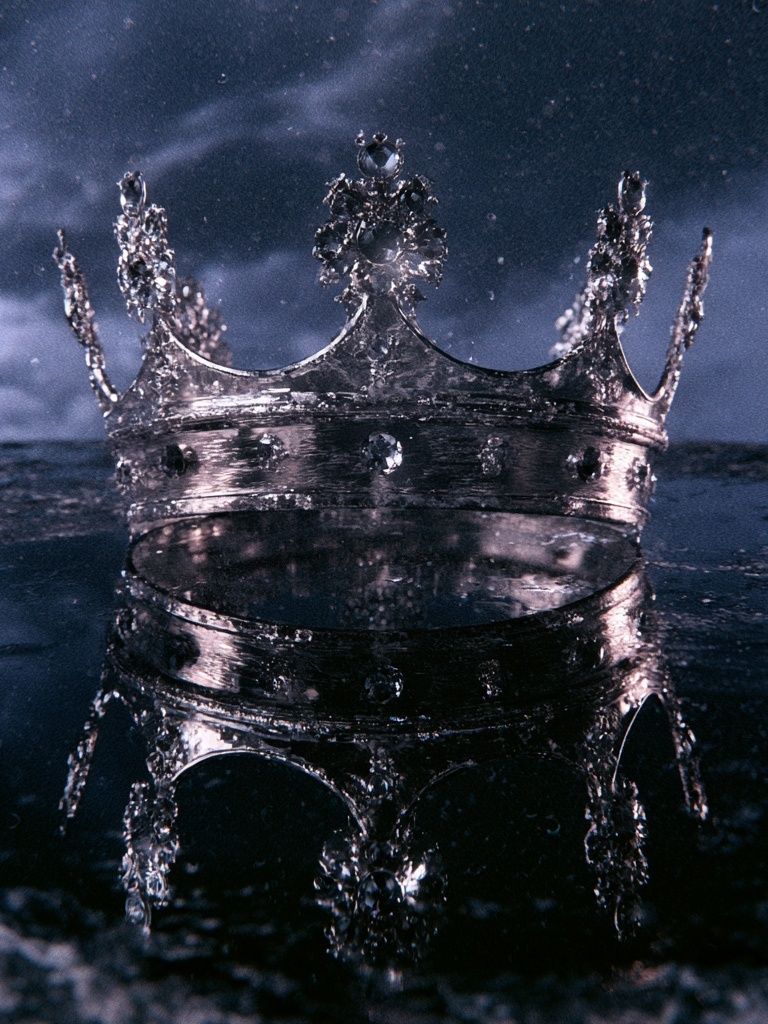 Water Crown Photography Poster. poster — photography art