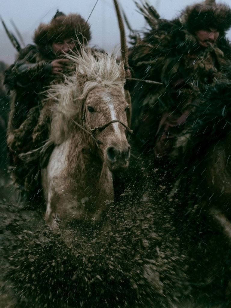 Wild Horse Charge Photography Poster. poster detail
