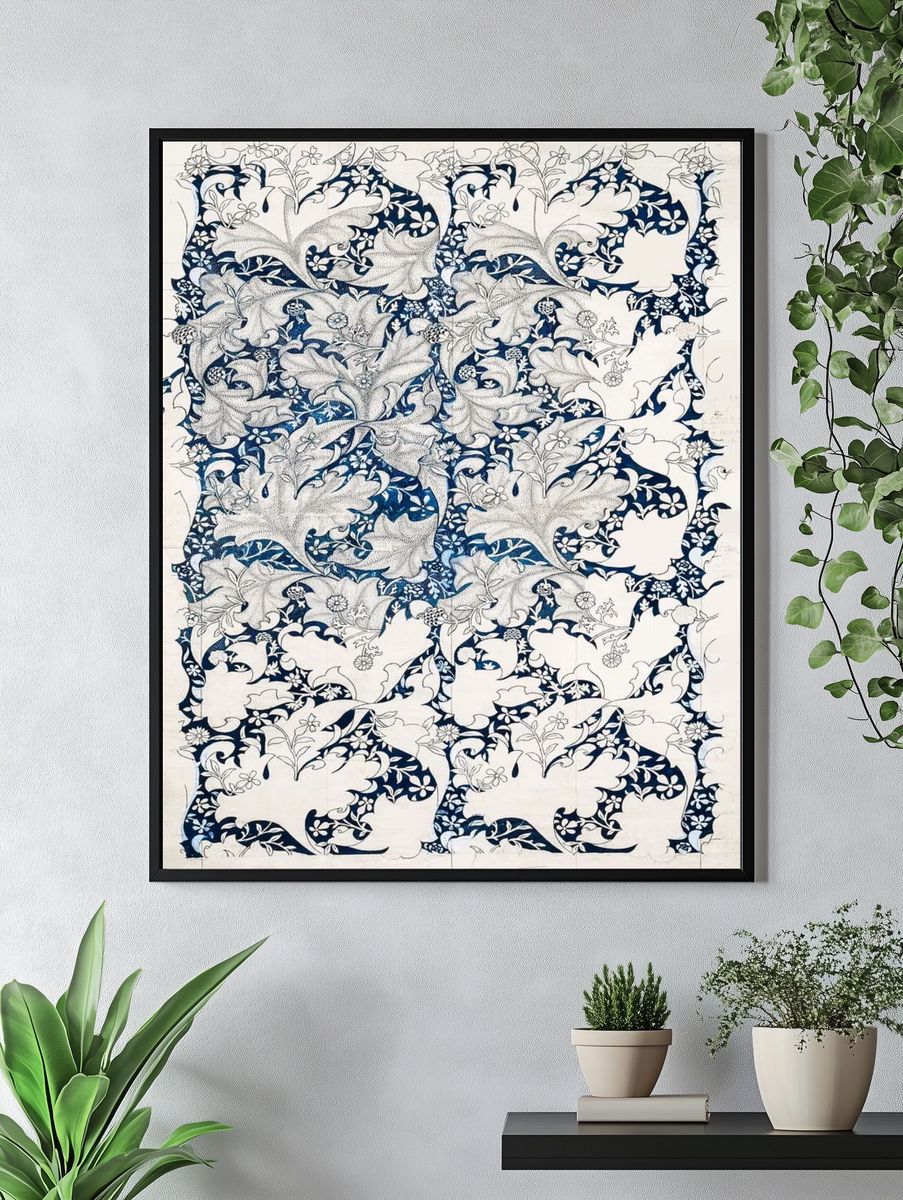 William Morris 's Wallflower Pattern. — room view 4