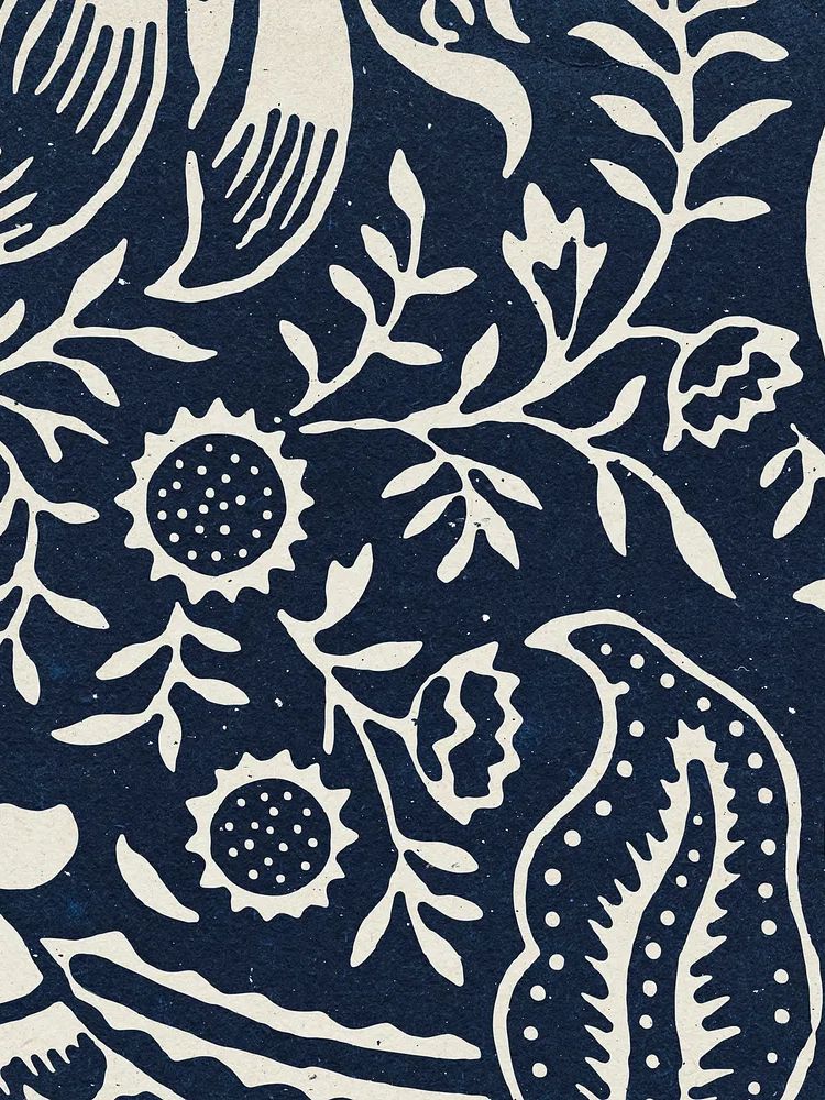 Vintage floral ornament seamless pattern. poster detail