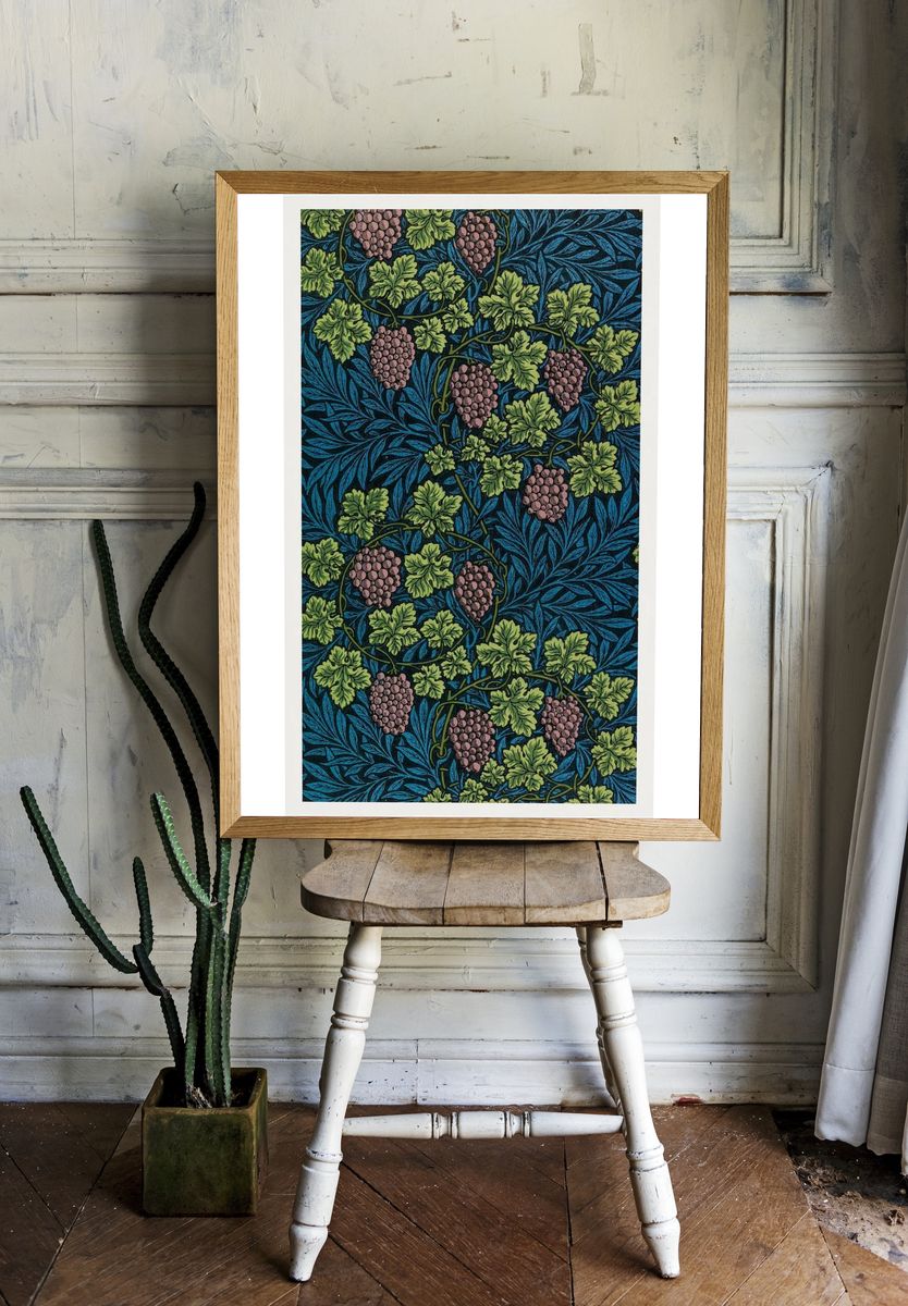 William Morris 's Vine (1873). — room view 1