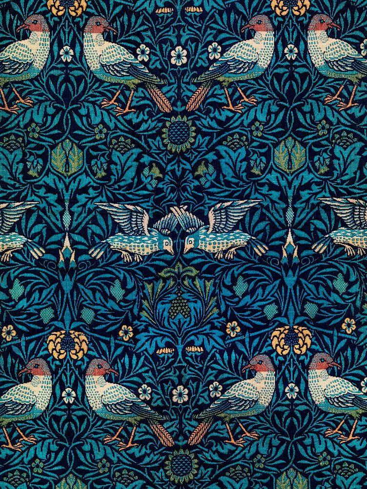 William Morris 's (1834-1896) Birds. poster detail