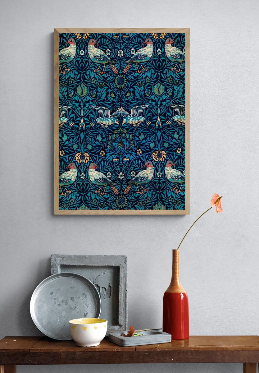 William Morris 's (1834-1896) Birds. — room view 3