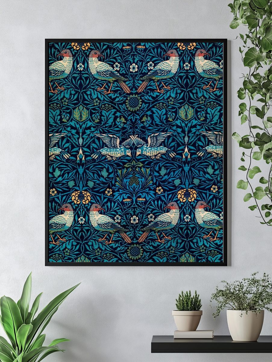 William Morris 's (1834-1896) Birds. — room view 4