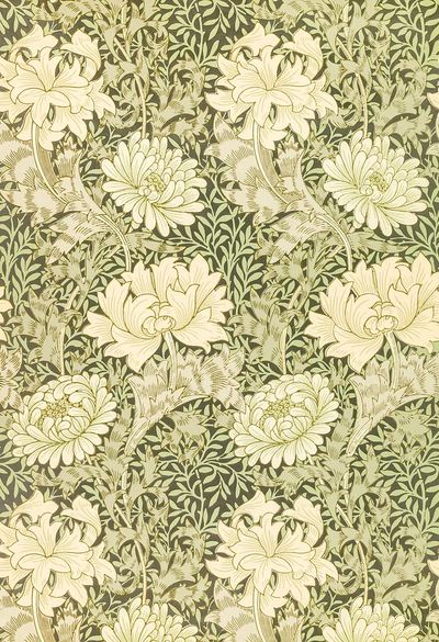 Chrysanthemum by William Morris (1877) — Art Print. poster