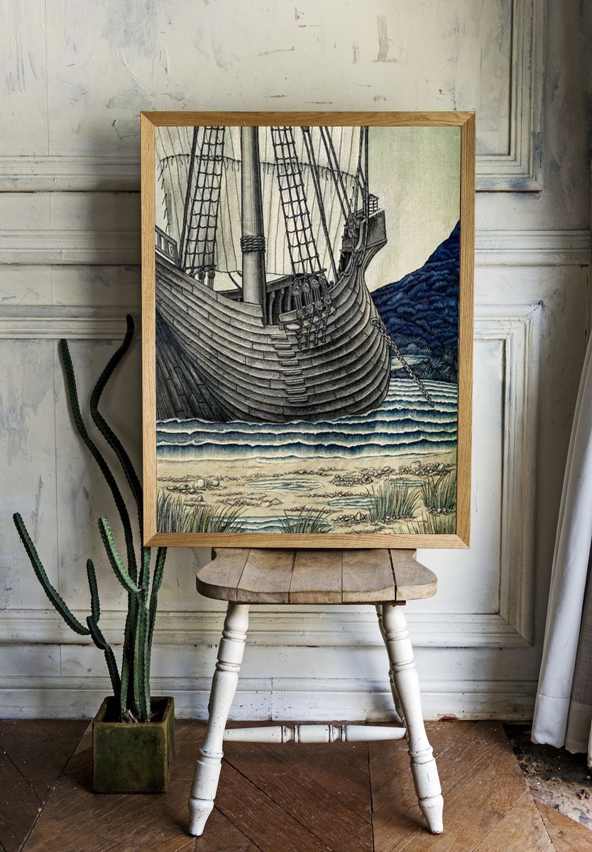Quest Holy Grail Tapestries-Panel 5. — room view 1