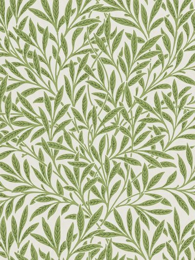 William Morris's vintage willow leaves.