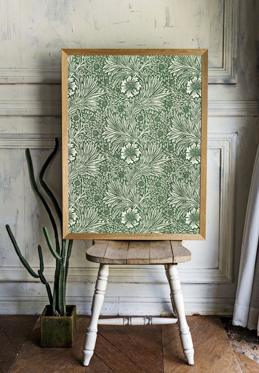 Marigold by William Morris (1875) — Art Print. — room view 1
