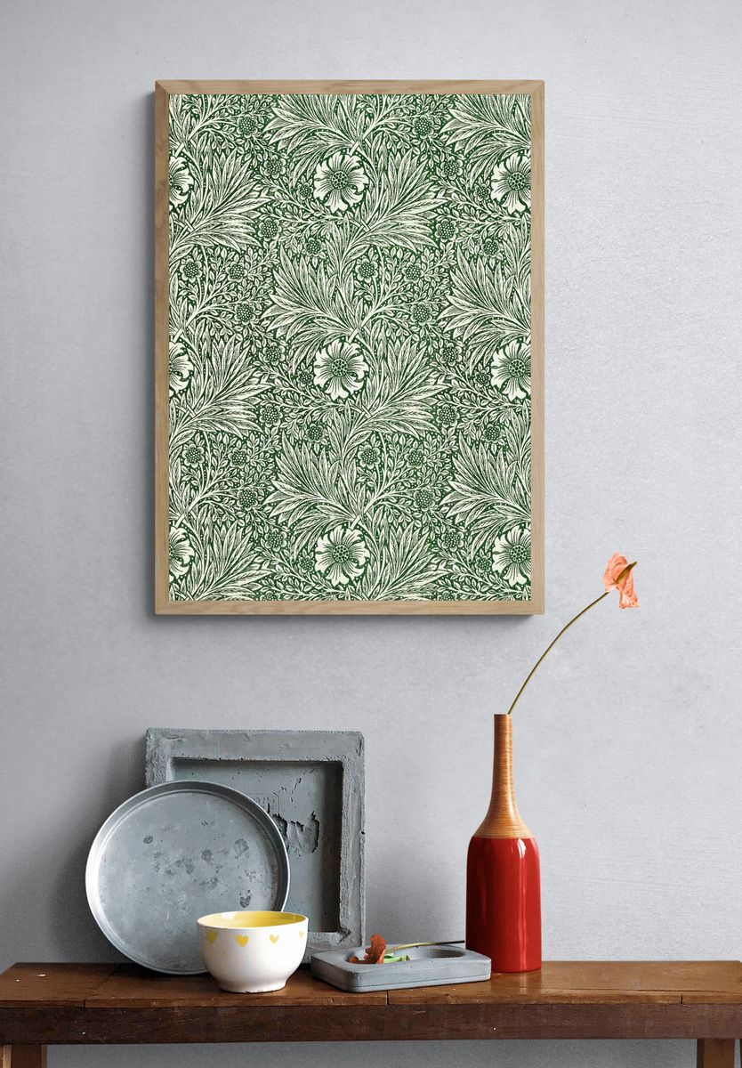 Marigold by William Morris (1875) — Art Print. — room view 3