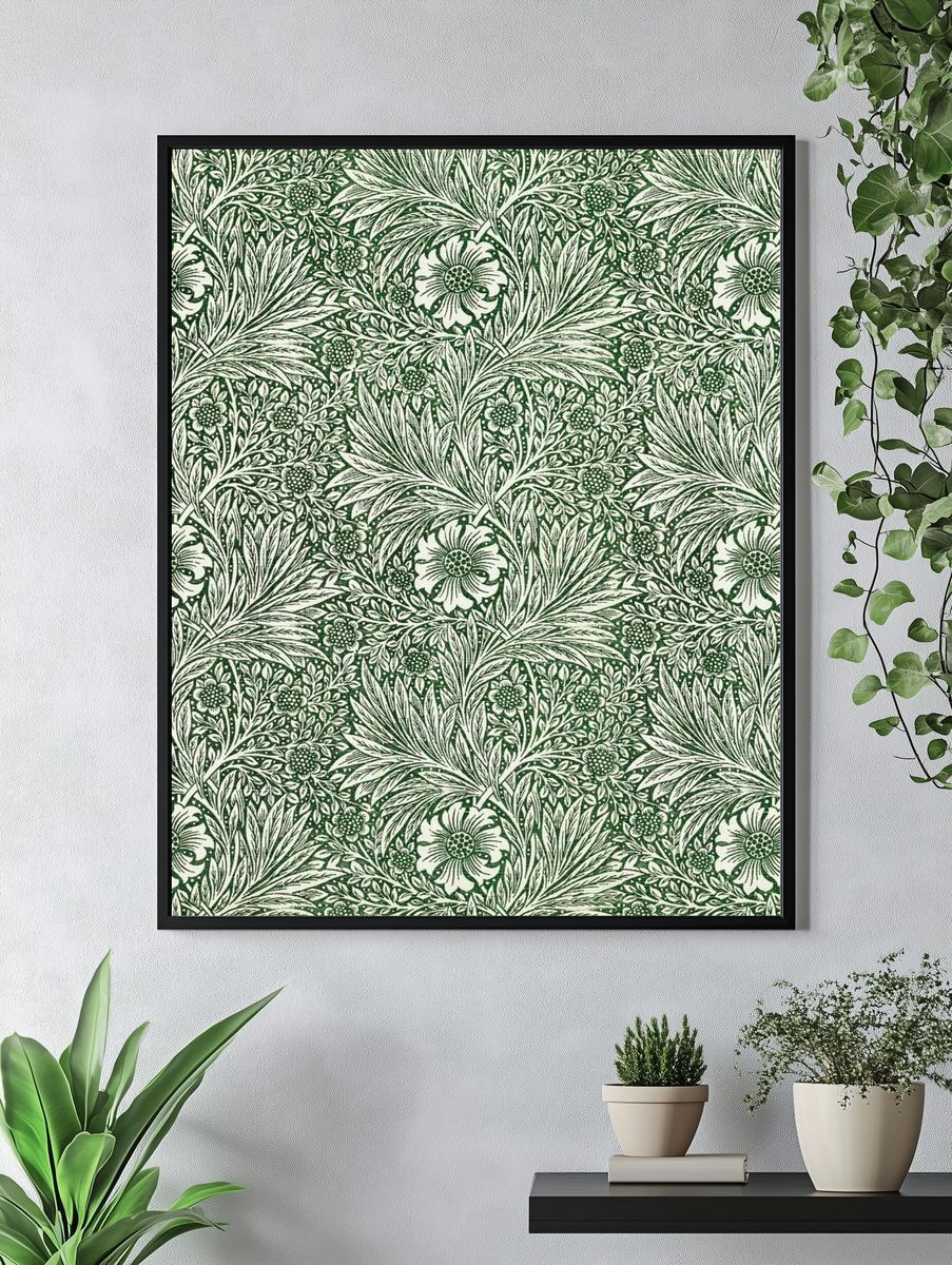 Marigold by William Morris (1875) — Art Print. — room view 4