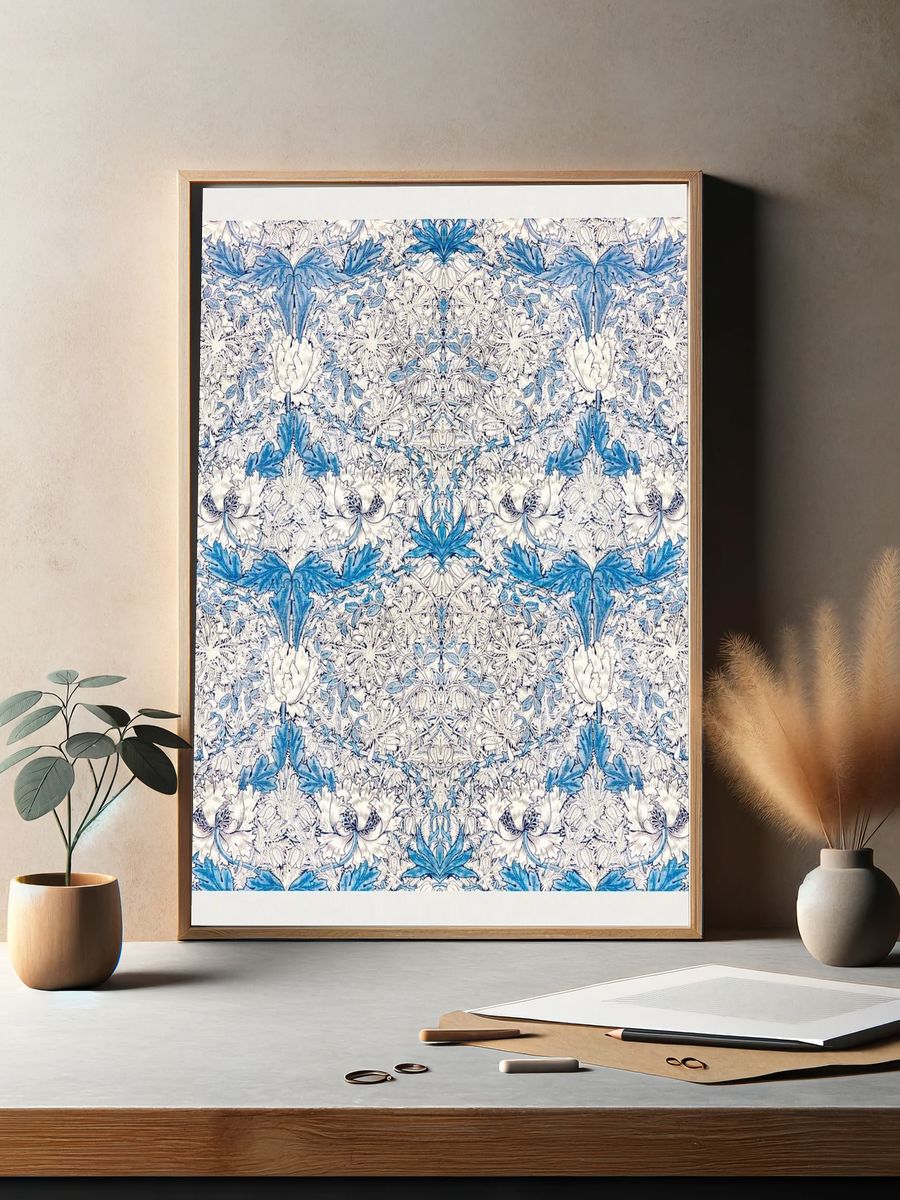 William Morris 's Honeysuckle (1876). — room view 2
