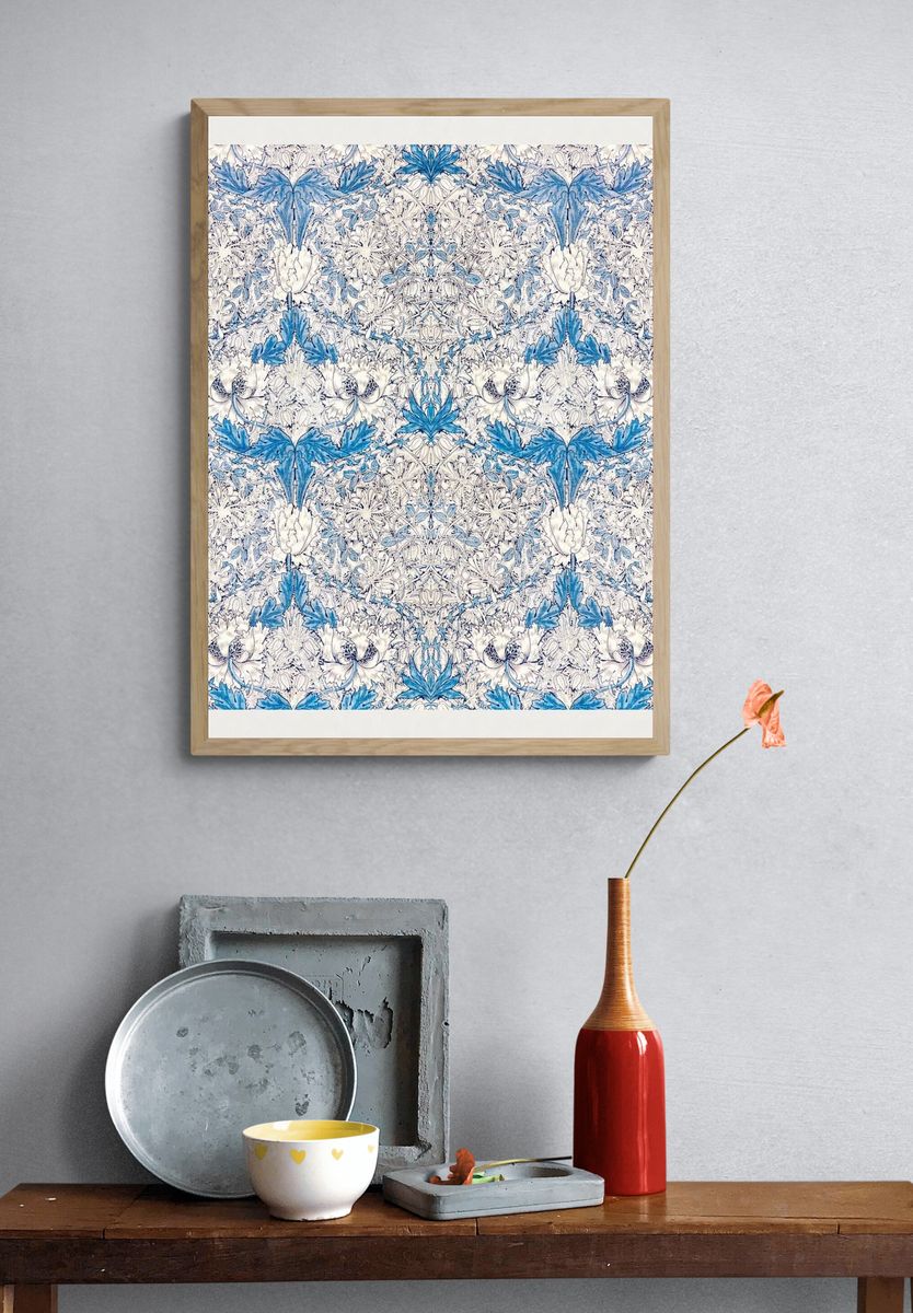 William Morris 's Honeysuckle (1876). — room view 3