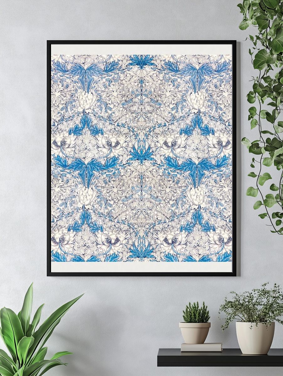 William Morris 's Honeysuckle (1876). — room view 4