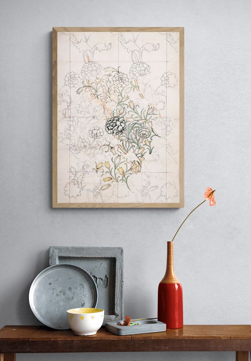 William Morris 's Wild Tulip. — room view 3