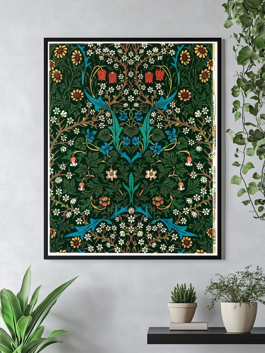 William Morris 's (1834-1896) Tulip. — room view 4