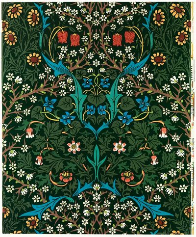 William Morris 's (1834-1896) Tulip. poster