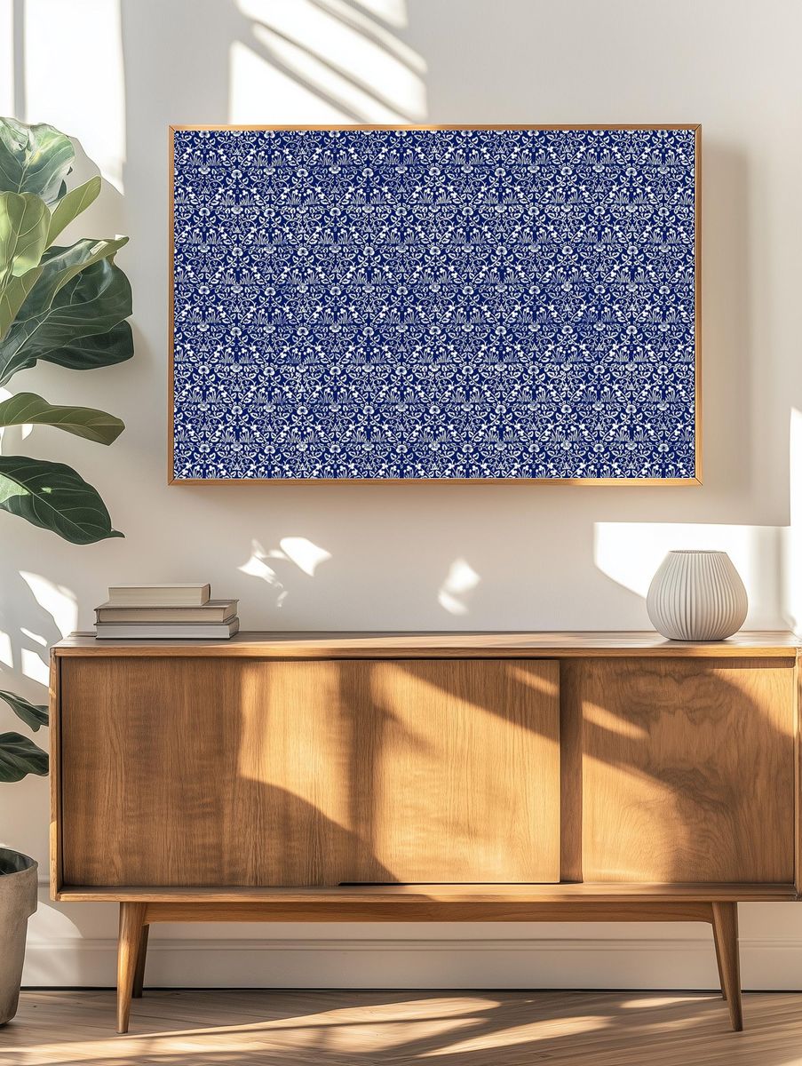 William Morris 's famous pattern. — room view 3