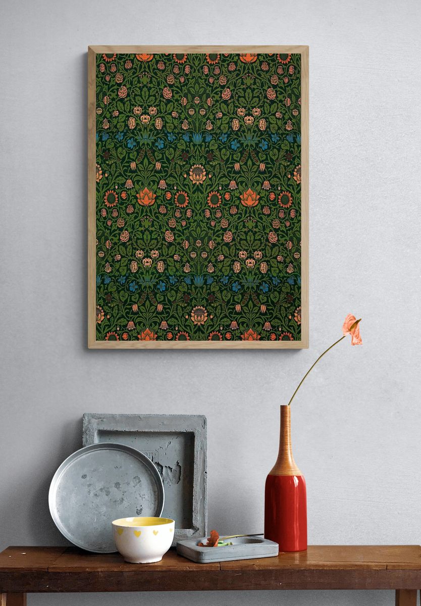 William Morris 's (1834-1896) Violet. — room view 3