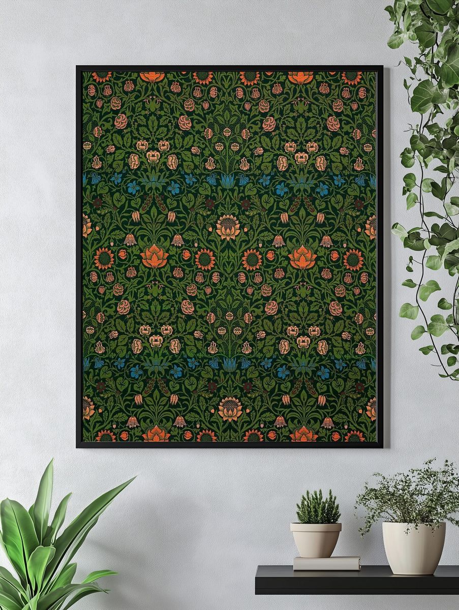 William Morris 's (1834-1896) Violet. — room view 4