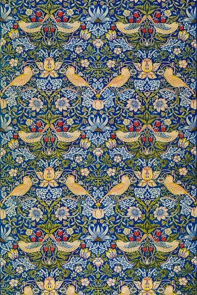 William Morris 's (1834-1896) Printed.