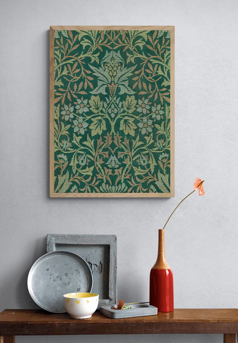 William Morris 's (1834-1896) Flower. — room view 3