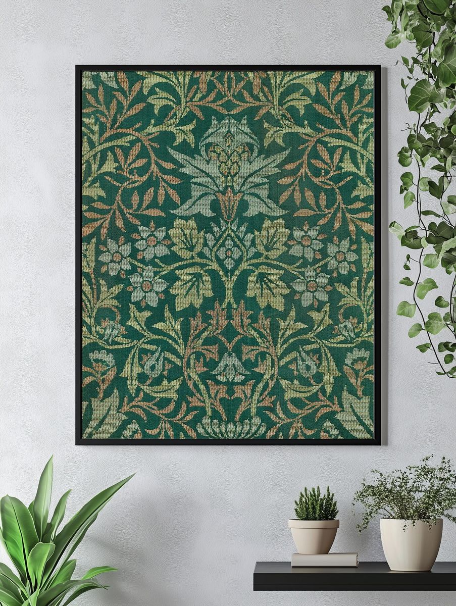William Morris 's (1834-1896) Flower. — room view 4
