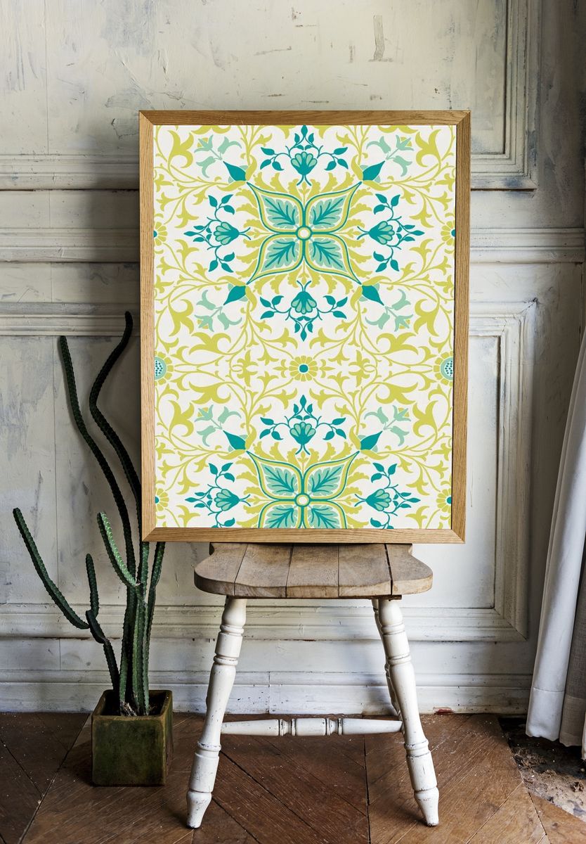 William Morris 's Vine (1873). room preview