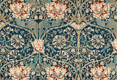 William Morris 's Honeysuckle (1876). poster