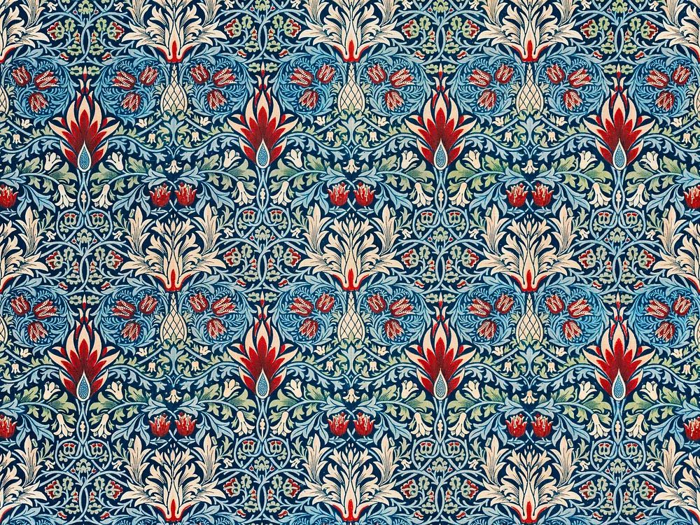 William Morris 's Snakeshead (1876-1877). poster detail