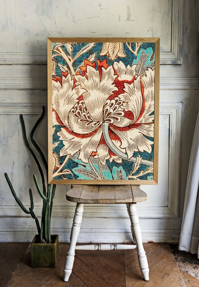 William Morris 's Honeysuckle (1876). room preview