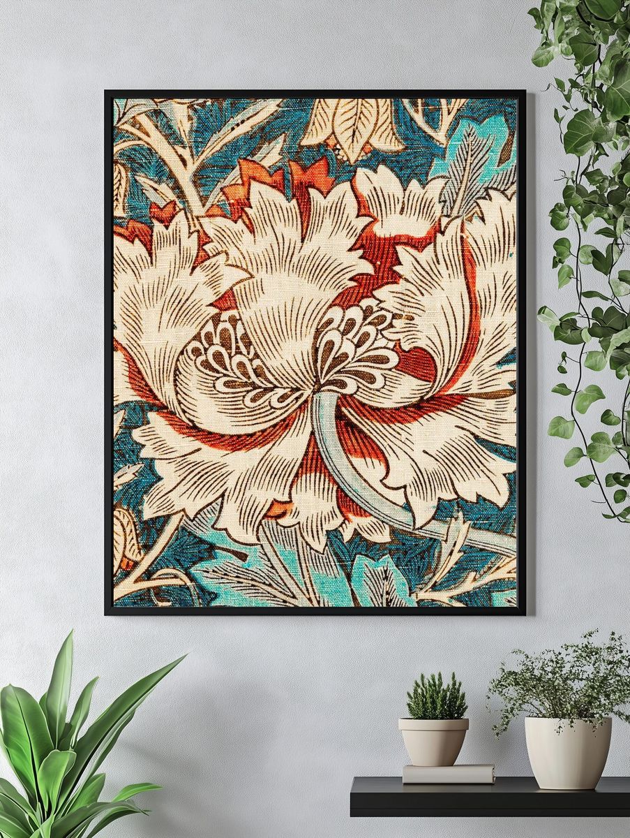 William Morris 's Honeysuckle (1876). — room view 4
