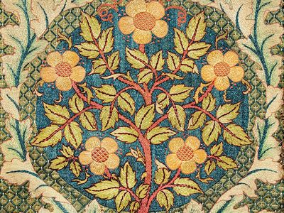 William Morris 's (1834-1896) Rose.