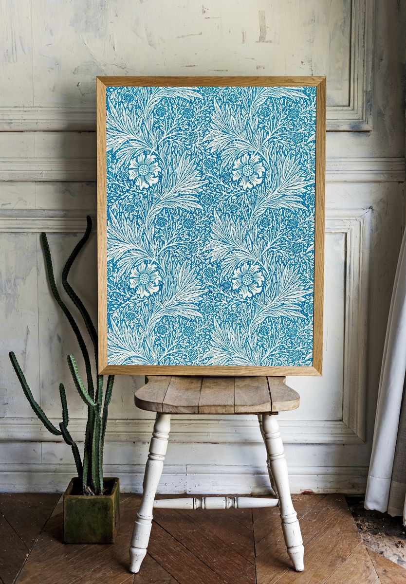 William Morris 's Marigold (1875). — room view 1