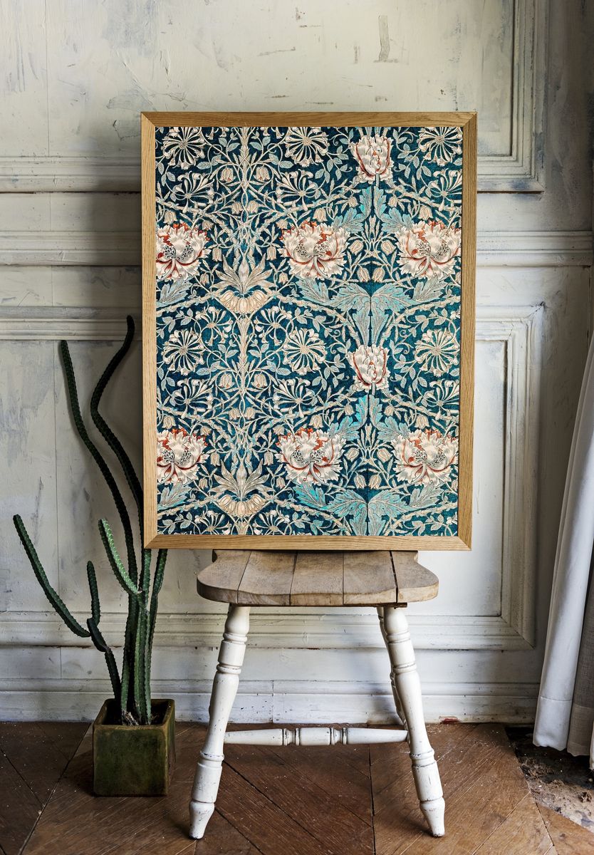 William Morris 's Honeysuckle (1876). room preview