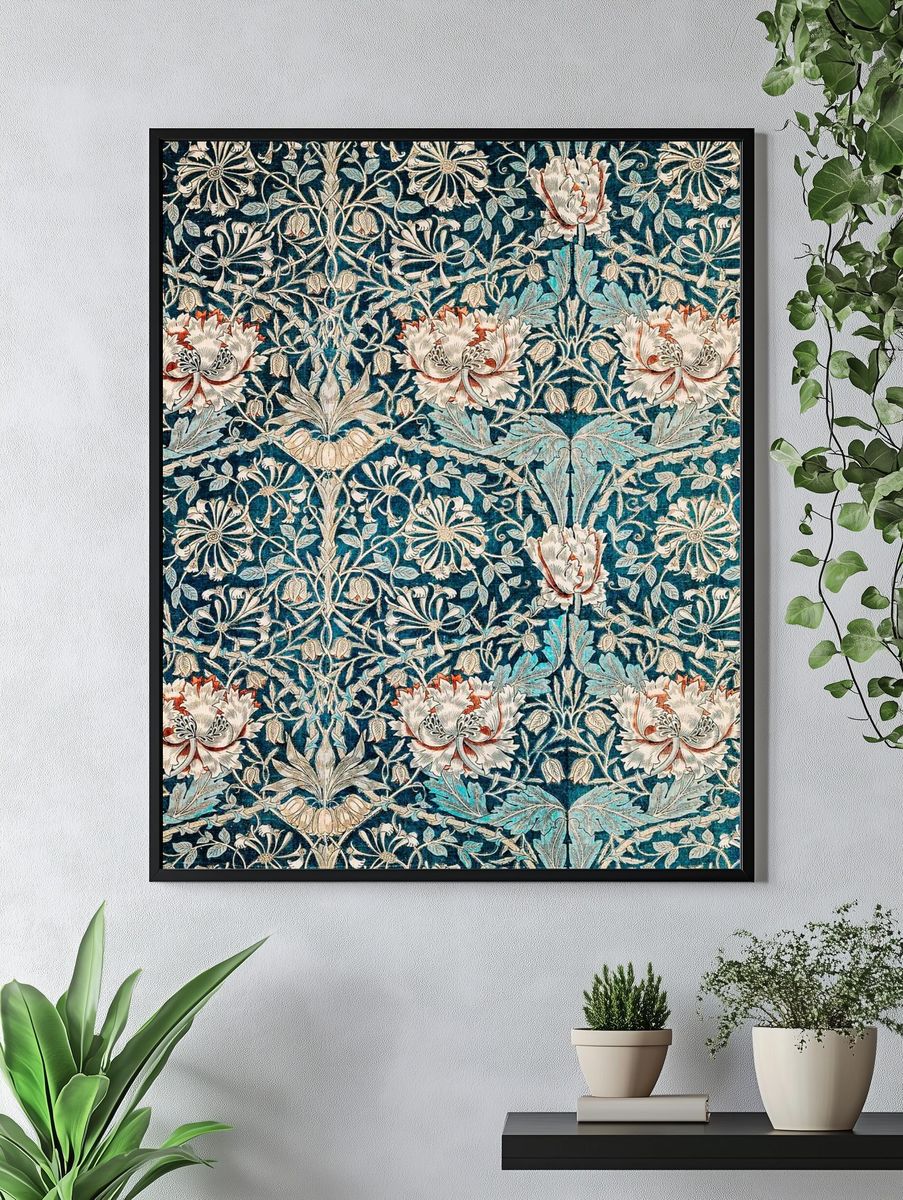 William Morris 's Honeysuckle (1876). — room view 4