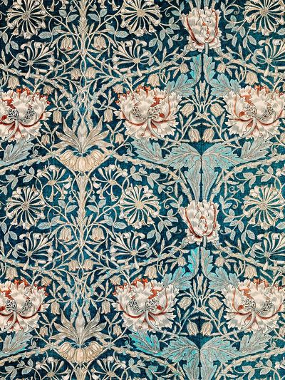 William Morris 's Honeysuckle (1876). poster