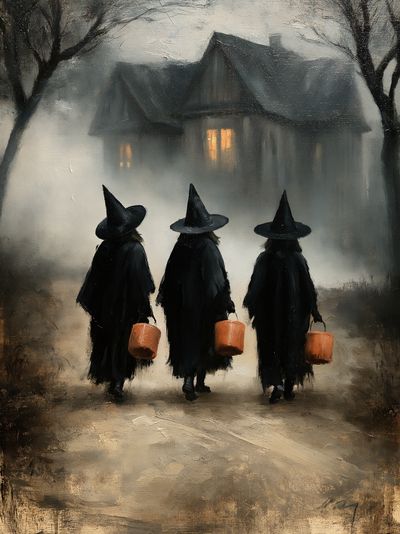 Witching Hour Walk Fine-Art Print.