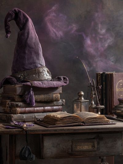 Wizard Hat Still Life Poster. poster