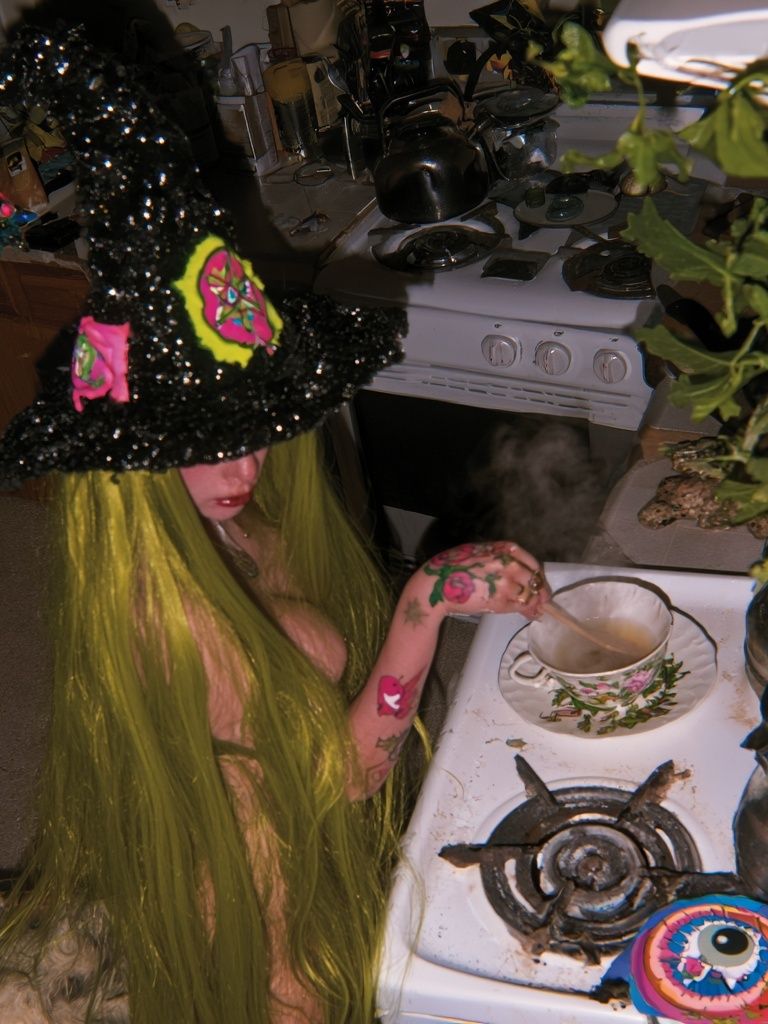 Witchy Kitchen Portrait Poster. poster — photography art